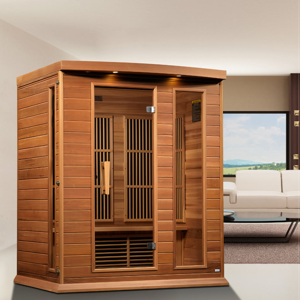 Maxxus 3 Person Low EMF Infrared Sauna