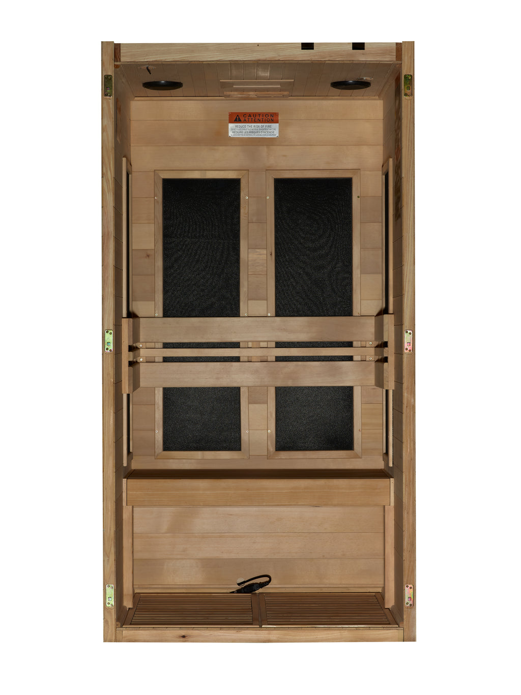 Maxxus S-Line Yoga 1 Person Low EMF Infrared Sauna